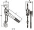 HSH –A 619 Lever Block (Mini Type) Manual Chain Hoist For Lifting , Pulling , Tensioning